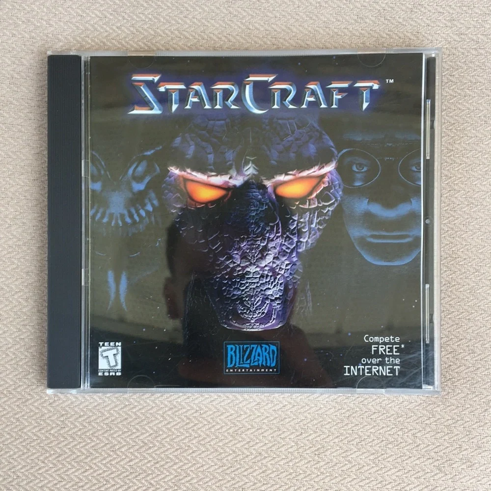 StarCraft and Expansion Set PC Game CDs